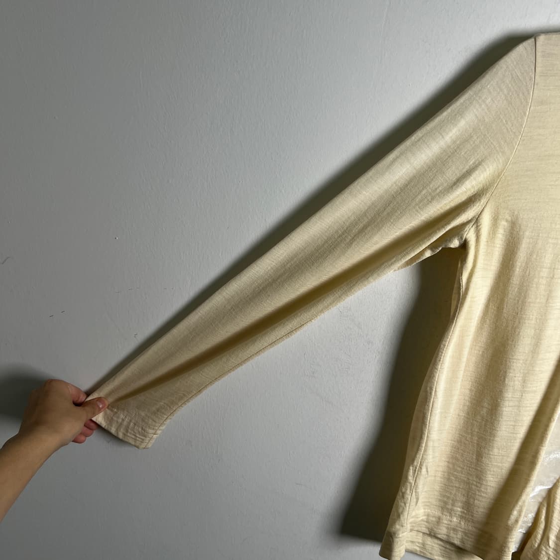 꼼데가르송 트리콧 벨벳 패널 롱슬리브  상품이미지6