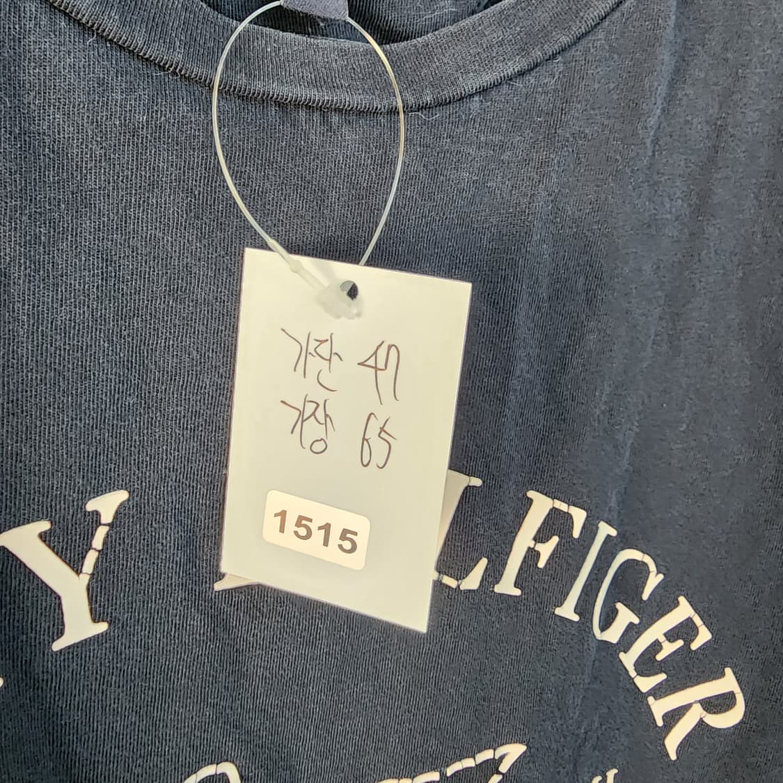 타미힐피거 네이비 반팔 티셔츠 상품이미지9