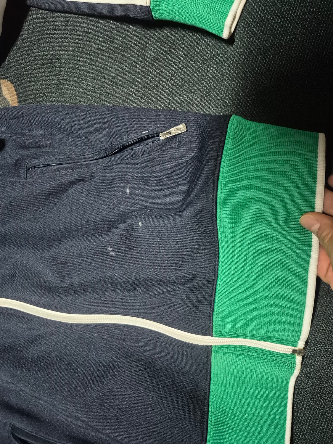 (스다 마사키 착용)00's 나이키 빈티지 N98 트랙탑 져지 그린 L 상품이미지4