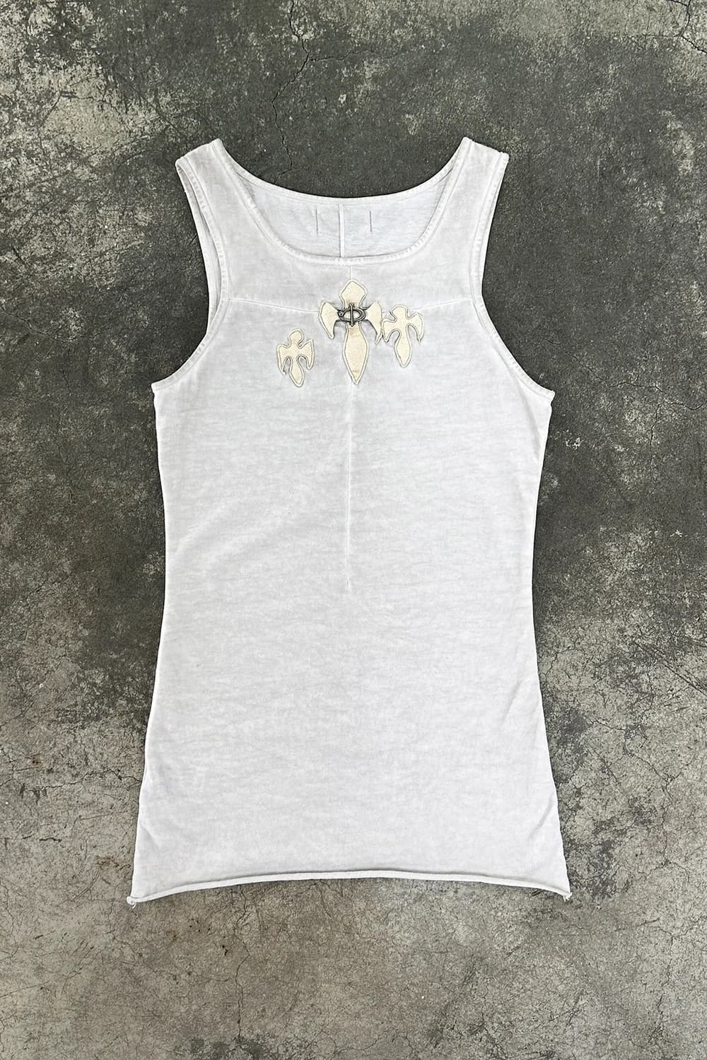 스쿠읏 핸드미다운즈 Gantz Tank Top (Light Grey) 상품이미지2