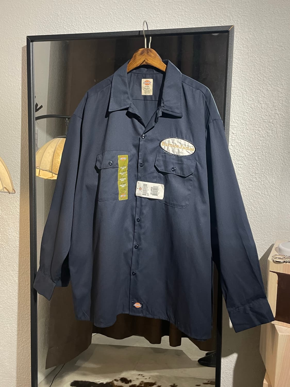 디키즈 네이비 워크셔츠 2XL 상품이미지1