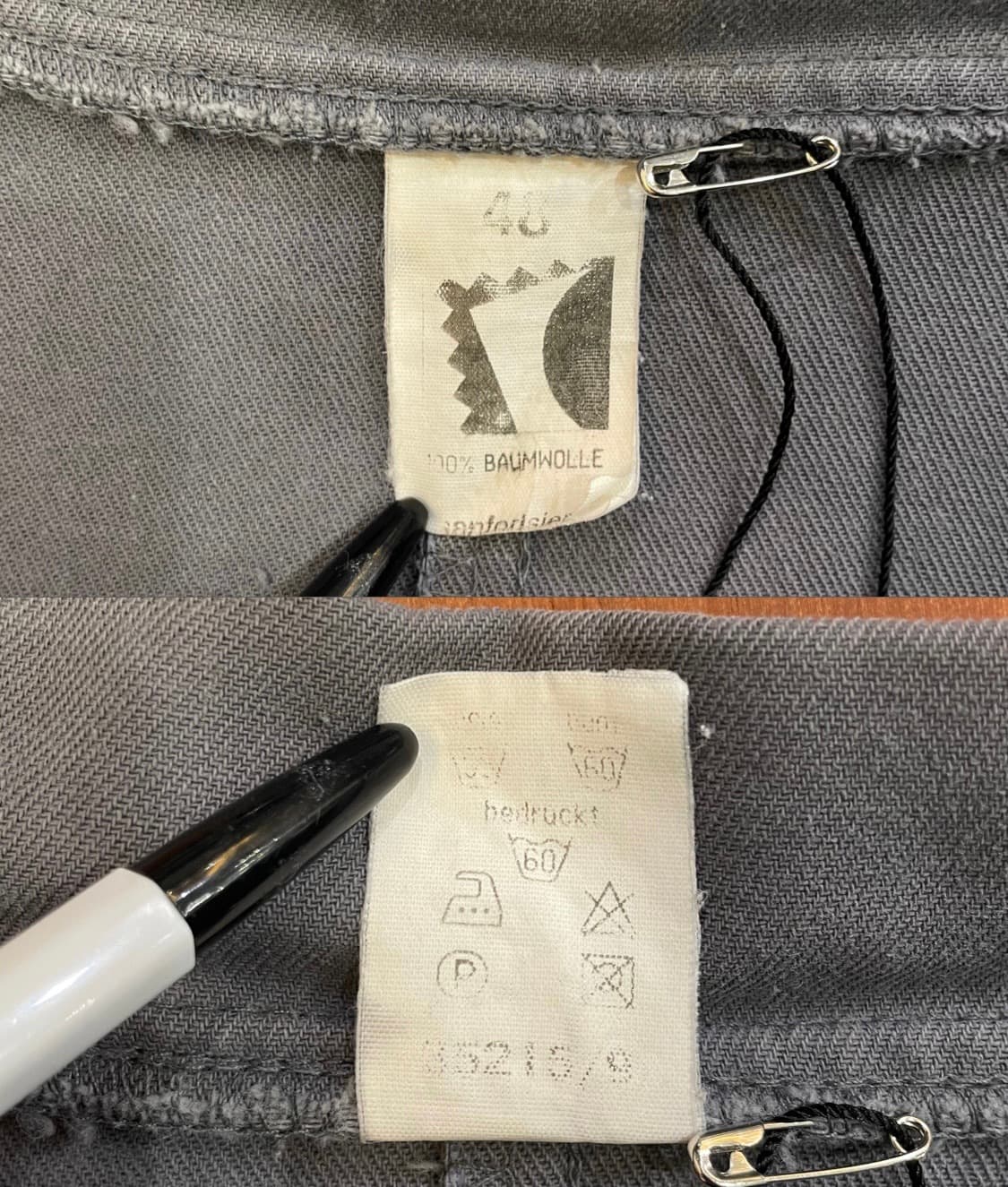 빈티지 프렌치 워크 코트 자켓 상품이미지10