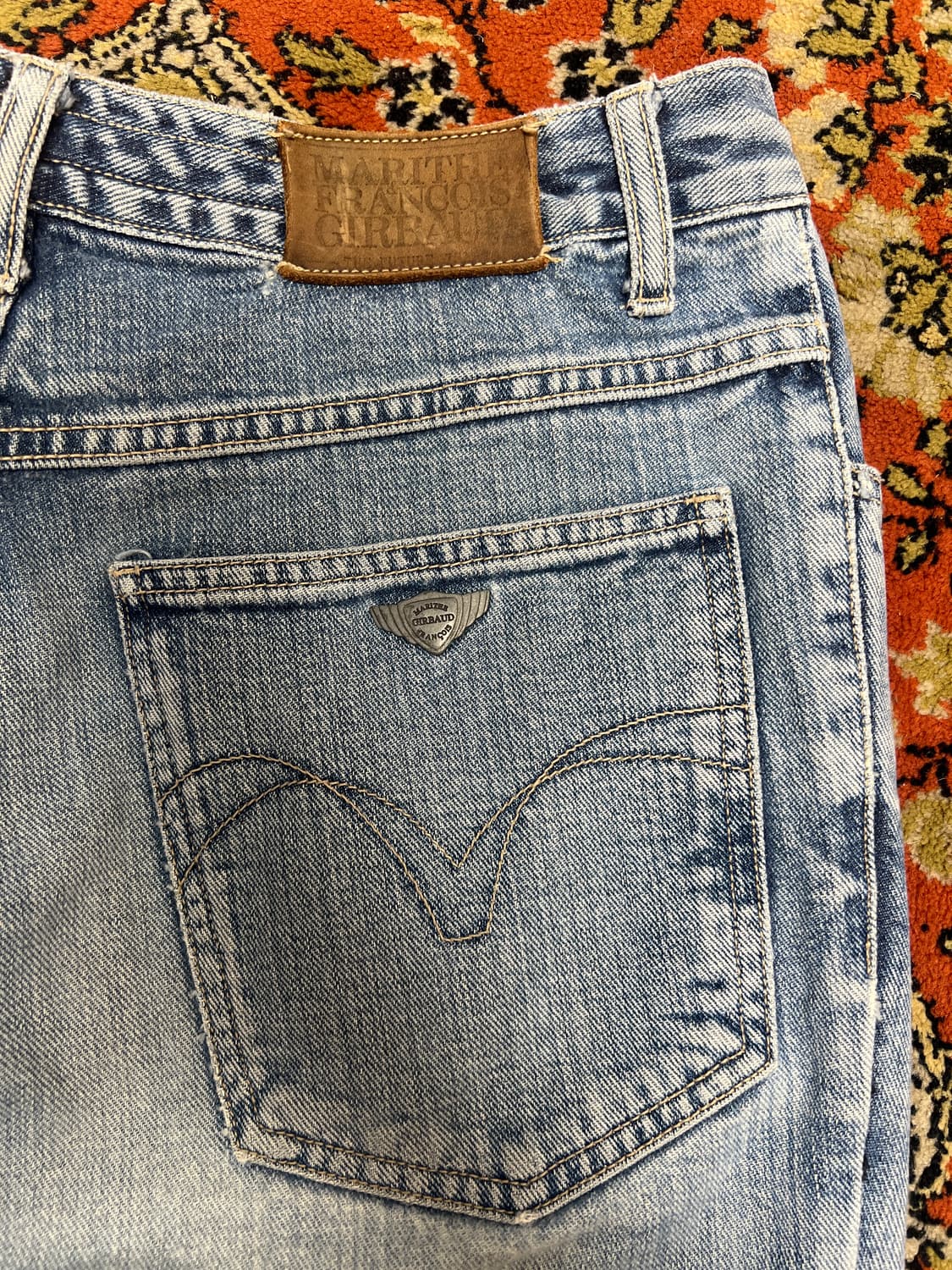 [29] 90s 올드 빈티지 마리떼 프랑소와 저버 데님 팬츠 상품이미지6