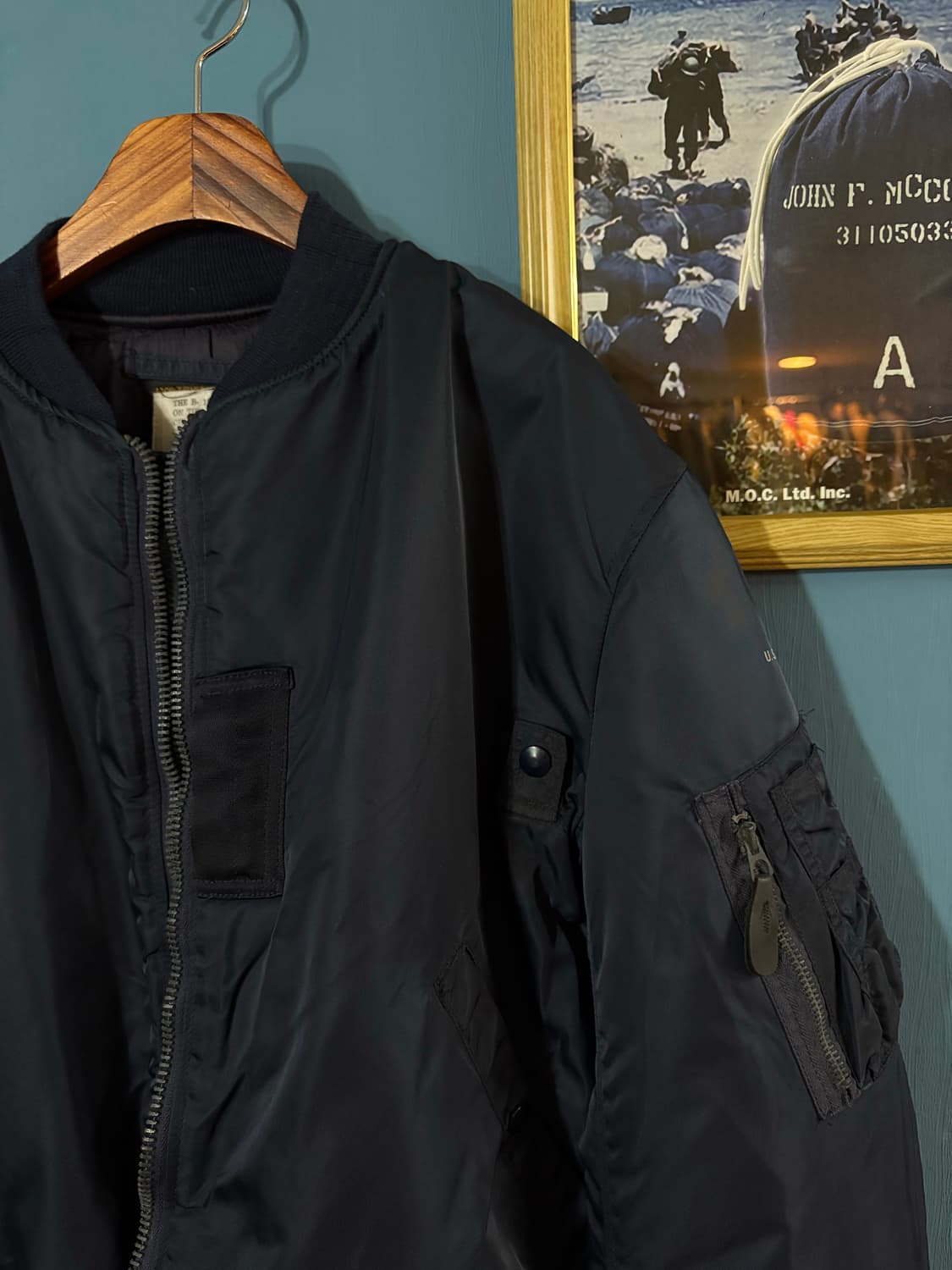 80's USAF B-15C (modified) Flight Jacket 상품이미지2