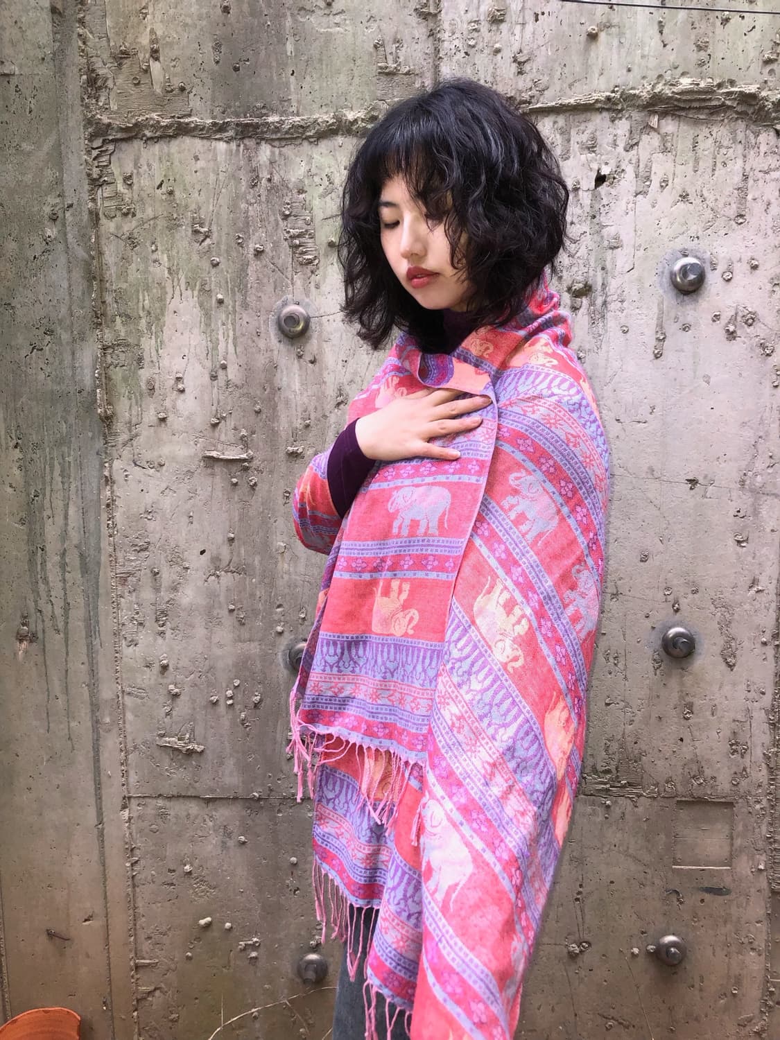 Pashmina wool shawl 상품이미지4