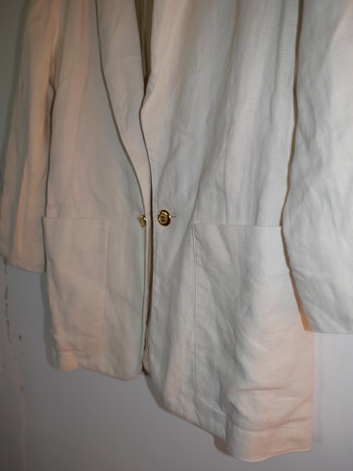 Vintage Chanel linen jacket and skirt 상품이미지2
