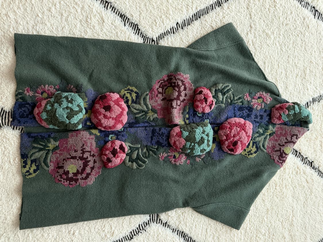 겐조 컬렉션 아플리케 니트 코트 (국내 수입정품) 상품이미지1