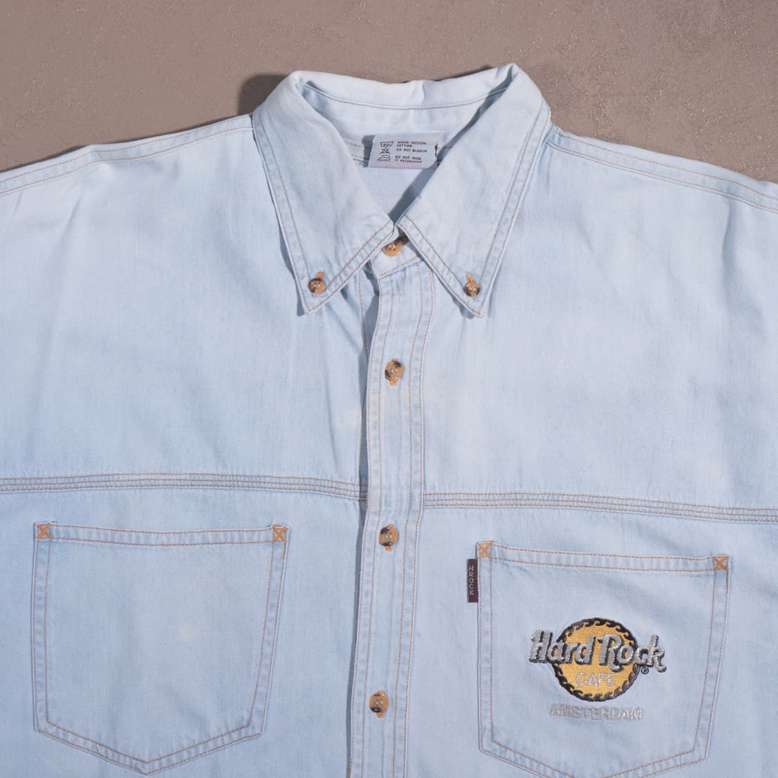 90s 하드락카페 데님셔츠 상품이미지4