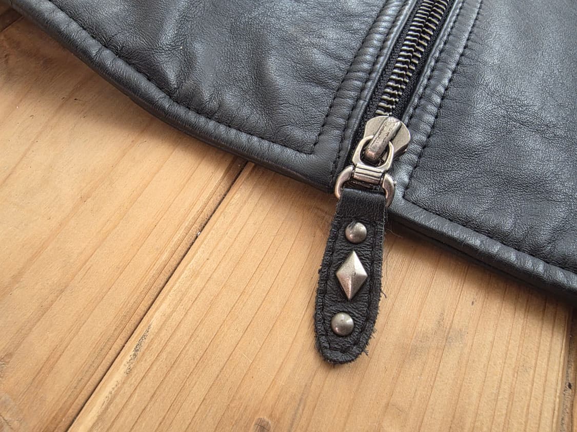 빈티지 할리데이비슨 라이더 자켓 레더 모터사이클 xl usa 고딕 상품이미지5