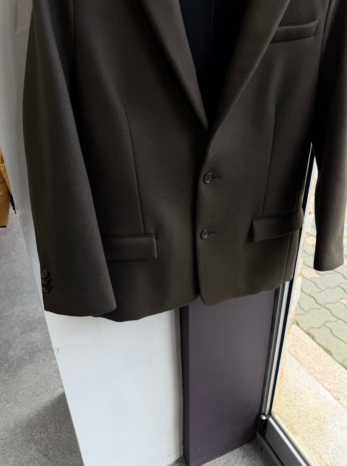 95~100/ 질샌더 울 싱글 블레이저 코트자켓 상품이미지5