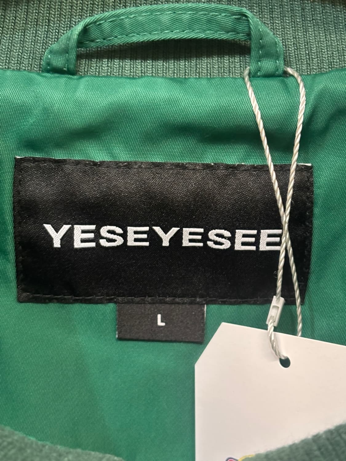 YESEYESEE 하이넥 스타디움 자켓 상품이미지4