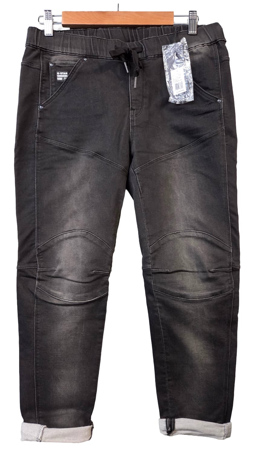 G-Star RAW 블랙 조거 데님 팬츠(25/26)스판 상품이미지1