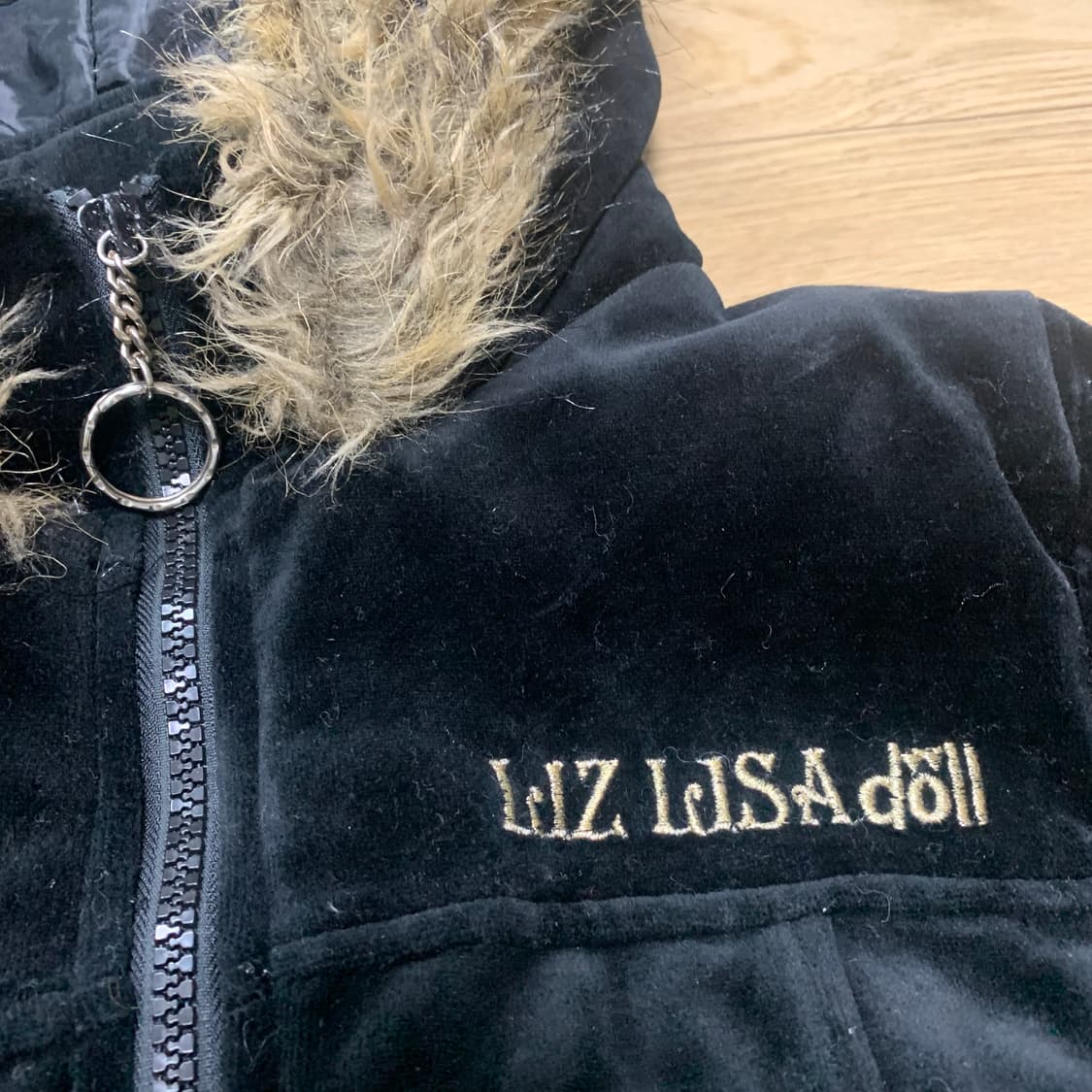 Liz lisa 리즈리사돌 벨루어 후드집업 상품이미지6
