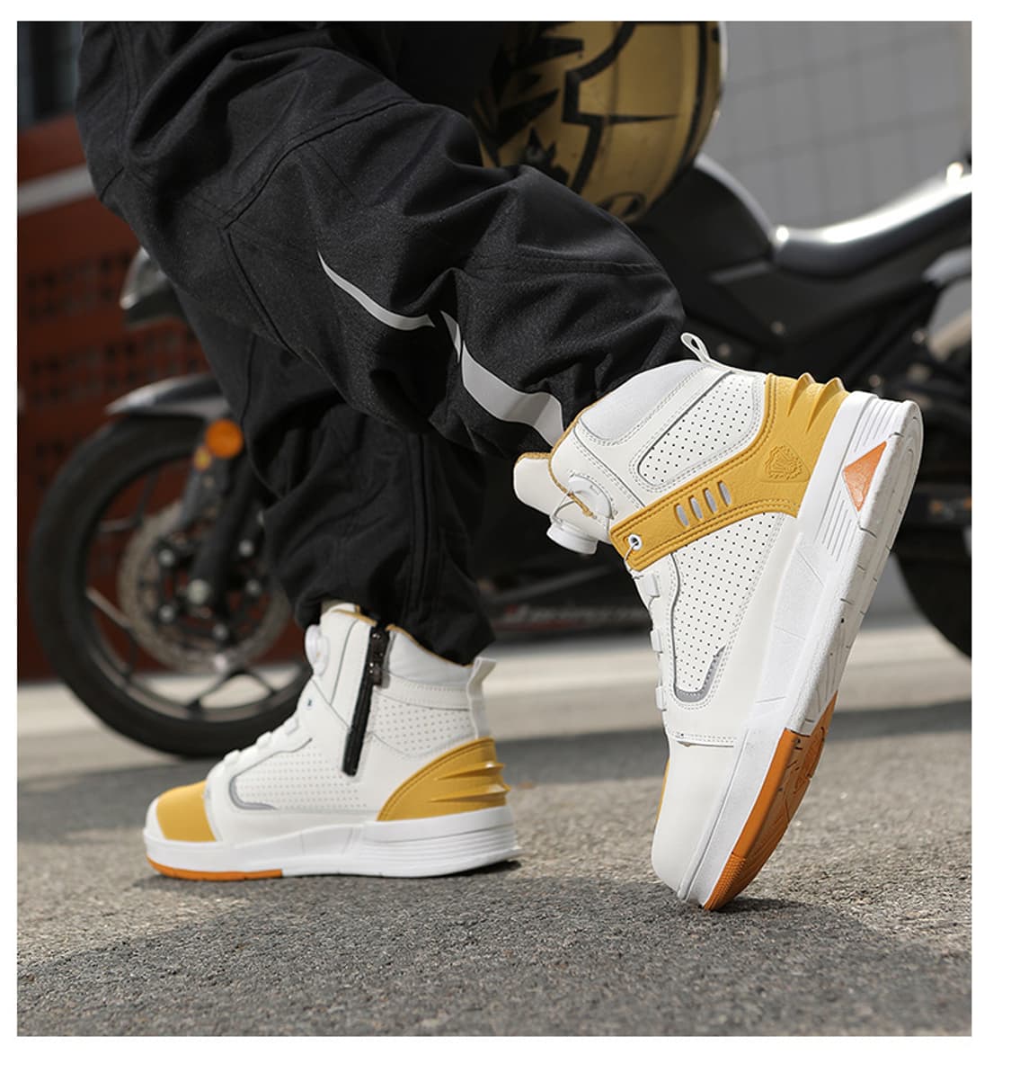 라이더 오토바이 부츠 신발 의류 상품이미지6