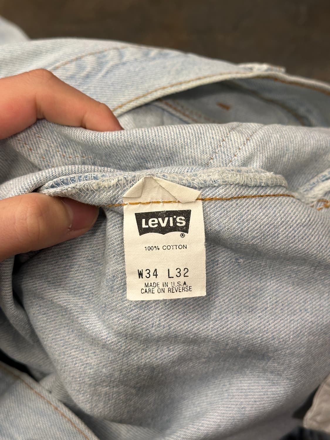 90s made in USA 리바이스 501 W34 L32 상품이미지3