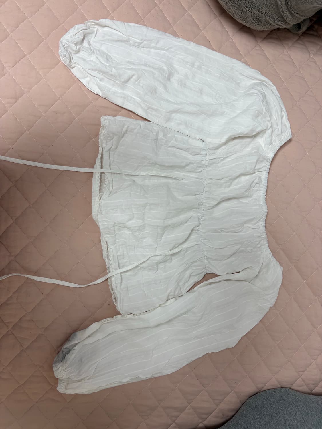 흰색 블라우스 상품이미지3