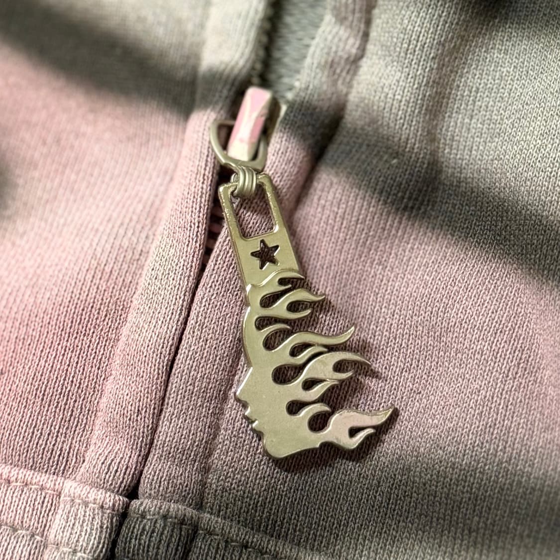 (s) 헬스타 에어브러쉬 지브라 후드집업 상품이미지6