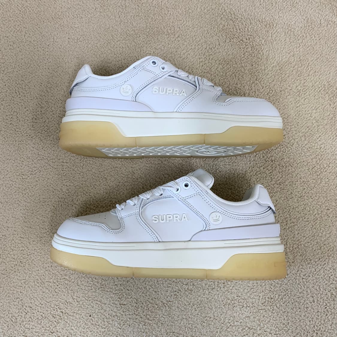 SUPRA 수프라 베이더 X 로우탑 운동화(260/화이트) 남성신발 상품이미지3