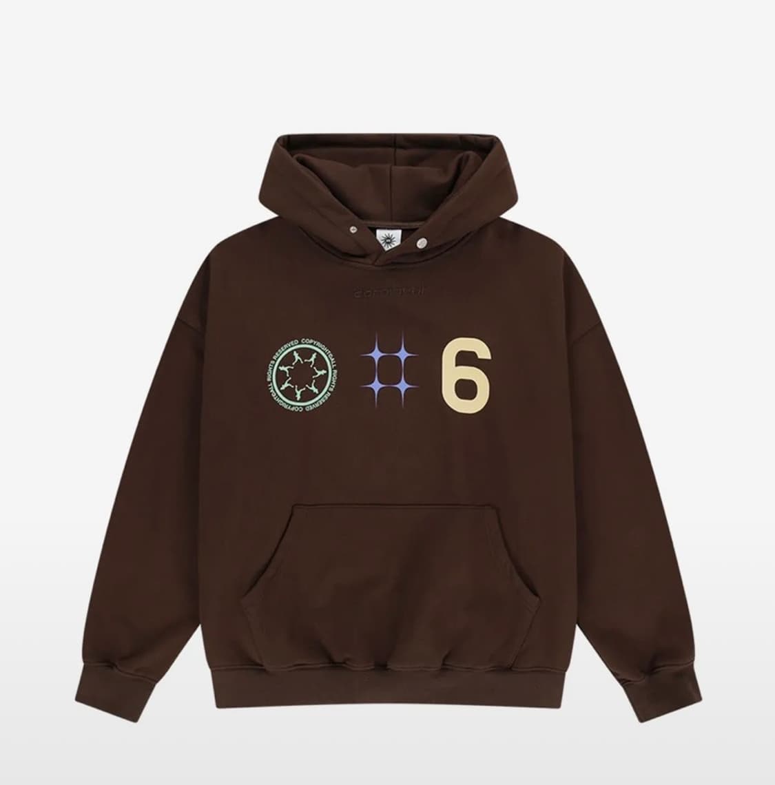 후드티 브라운 상품이미지1