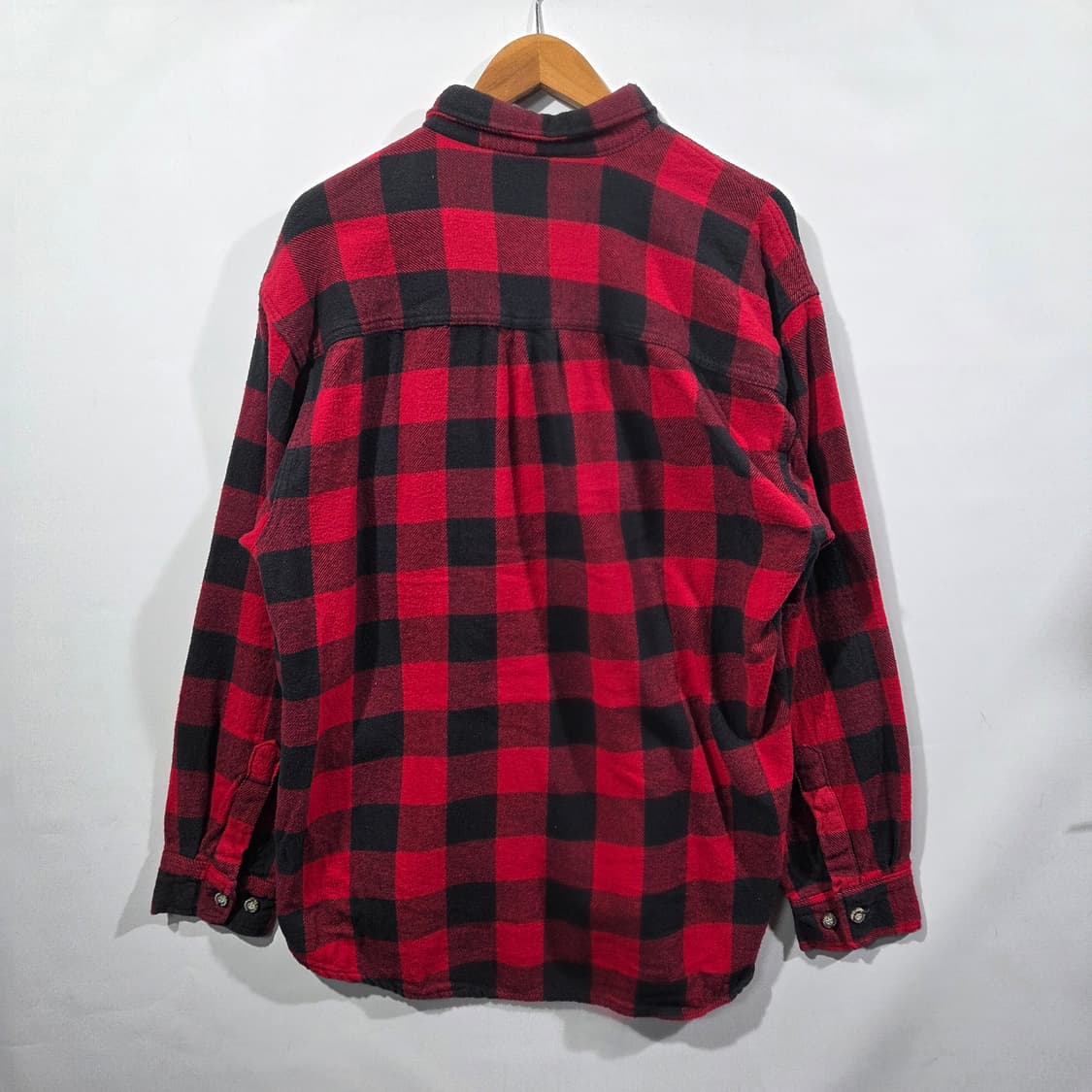 [Stillwater] 스틸워터 레드 블랙 체크 투포켓 플란넬 셔츠 상품이미지2