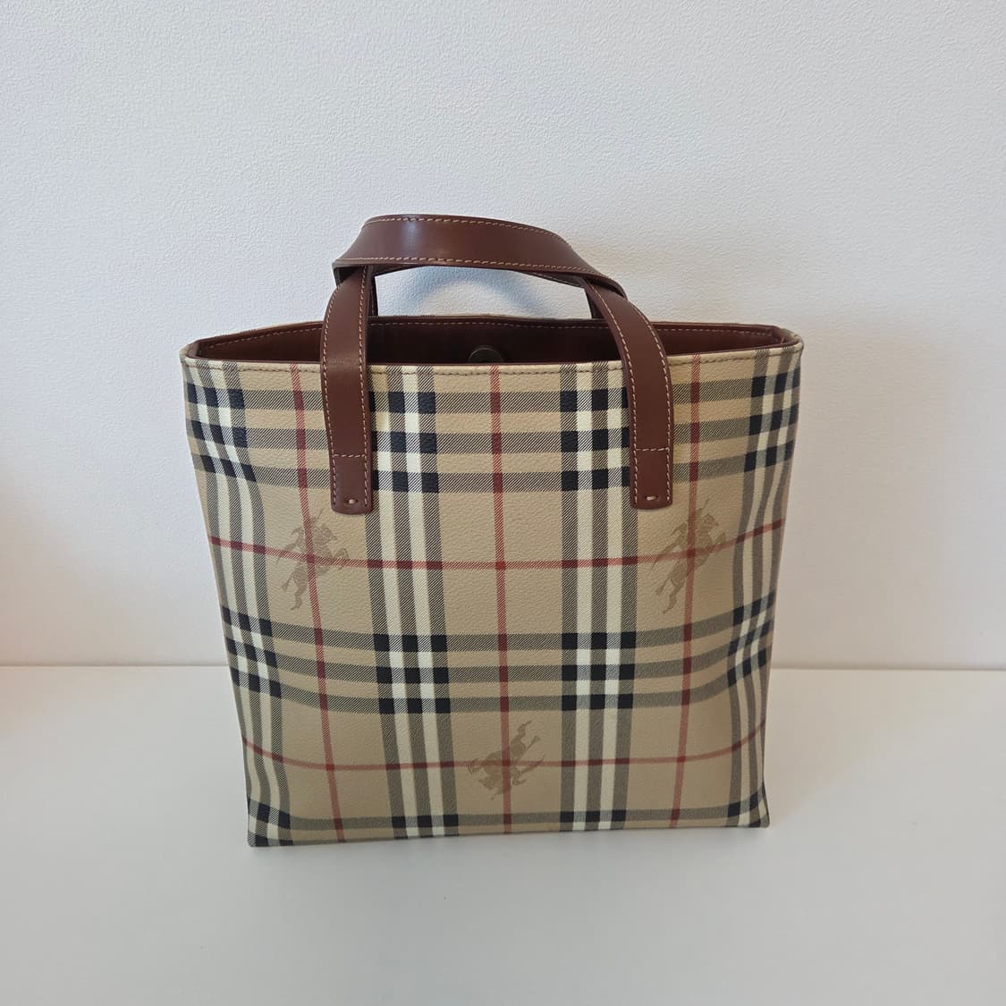 BURBERRY 버버리 정품 토트백 스퀘어백 빈티지체크 클래식 상품이미지3