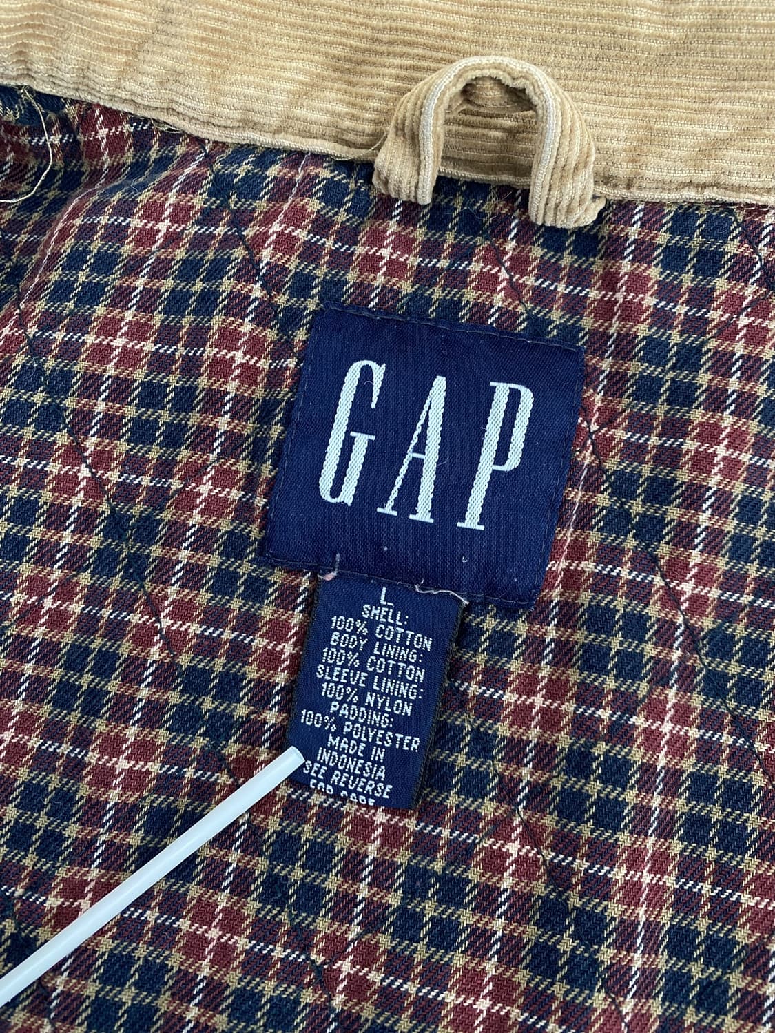 90's 갭 코듀로이 스윙 탑 자켓 상품이미지9