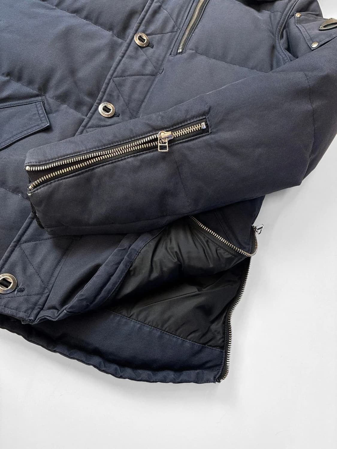 무스너클 내츄럴 폭스 퍼 쓰리쿼터 맨즈 패딩 PN5611    상품이미지5