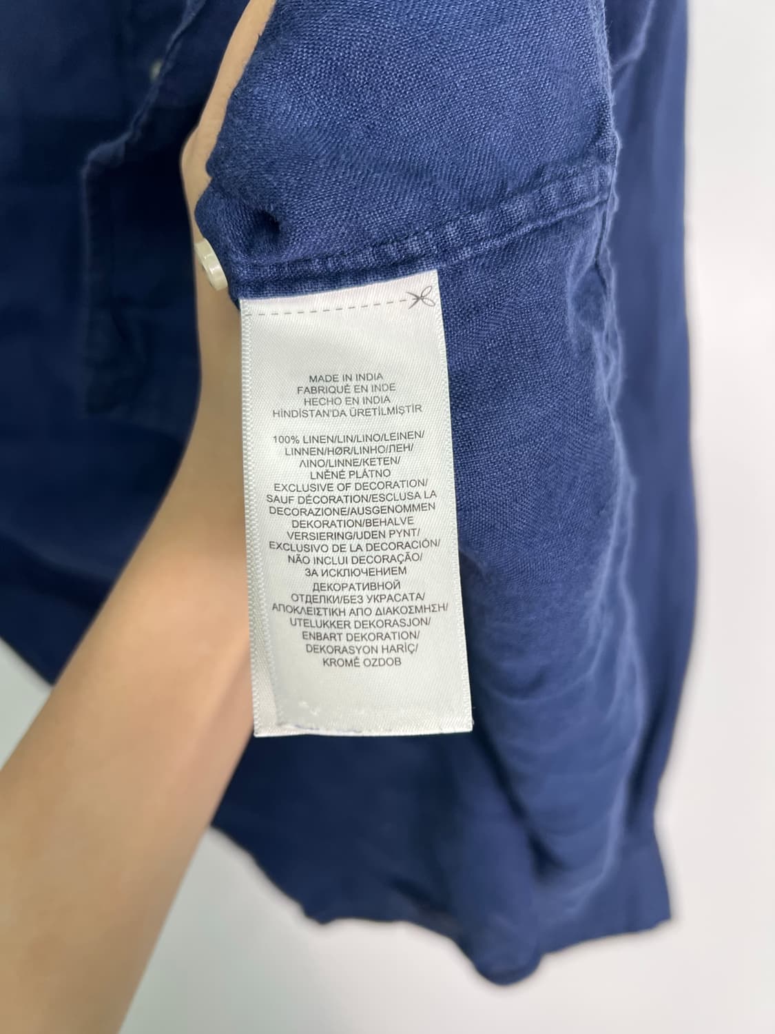 폴로 네이비 셔츠 상품이미지3