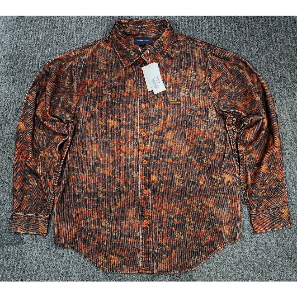 디스이즈네버댓 코듀로이 플로랄 셔츠 M 상품이미지1