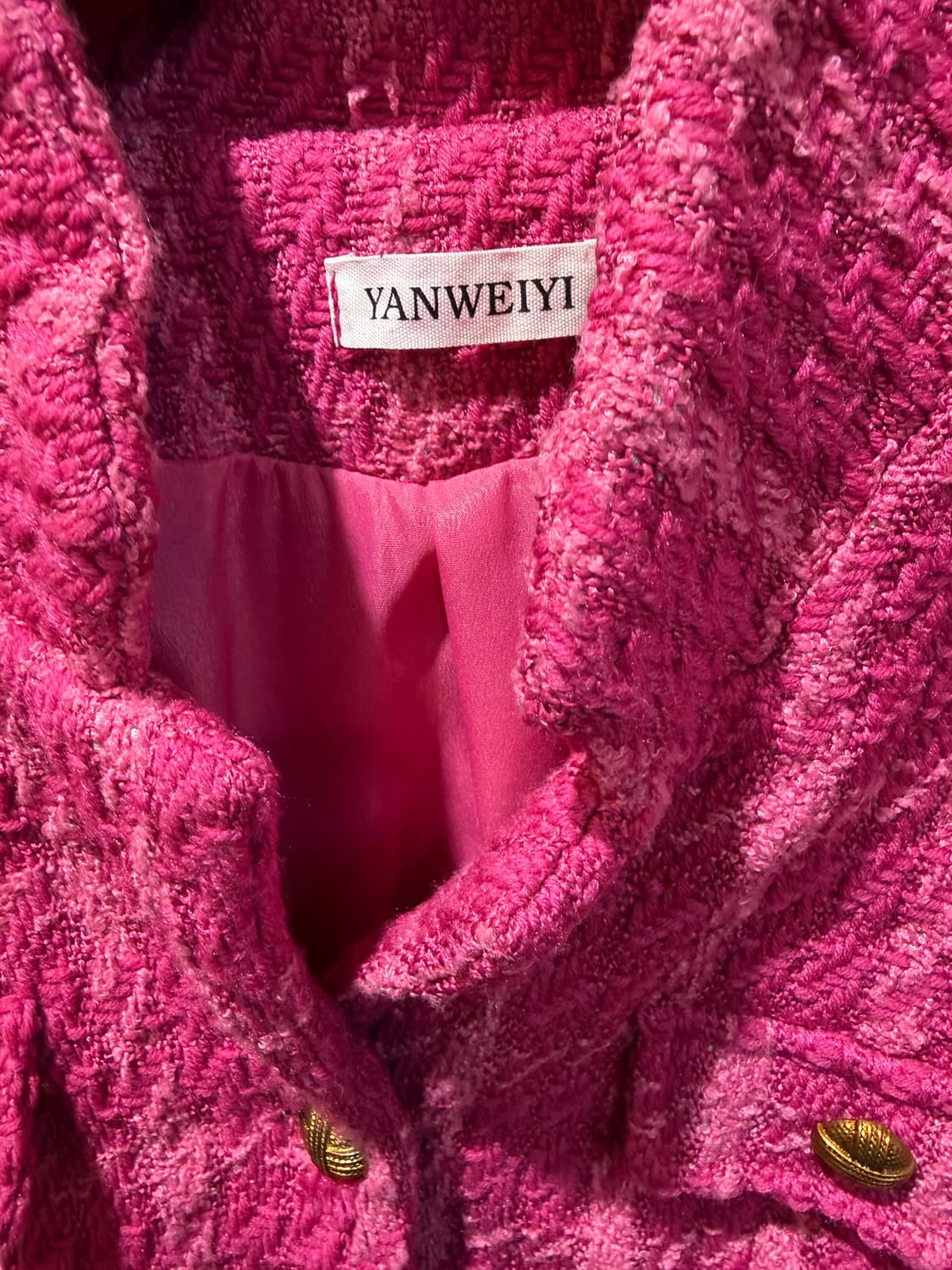 YANWEIYI 크롭자켓 상품이미지3