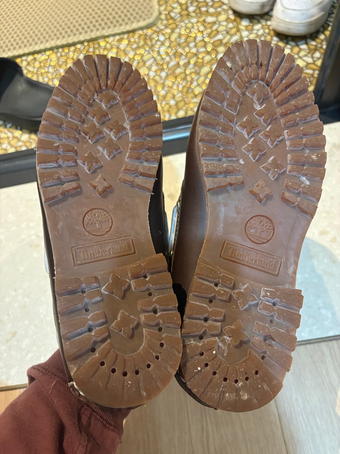 팀버랜드 클래식 3 아이 보트 슈즈 브라운 - 와이드 상품이미지5