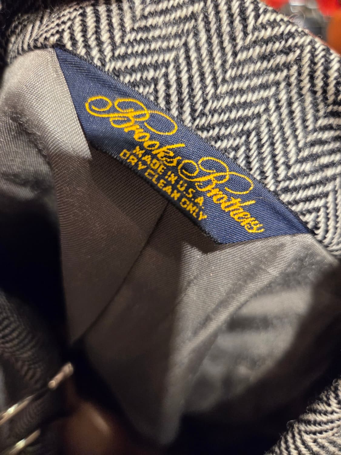 00'S 미국 메이드 브룩스 브라더스 트위드자켓 상품이미지8