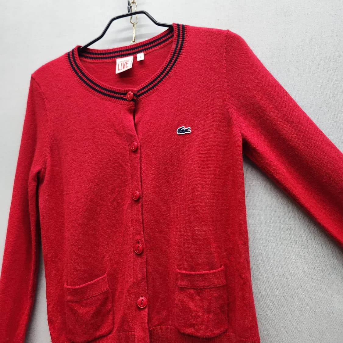 라코스테 라이브 로고 가디건 S 상품이미지2