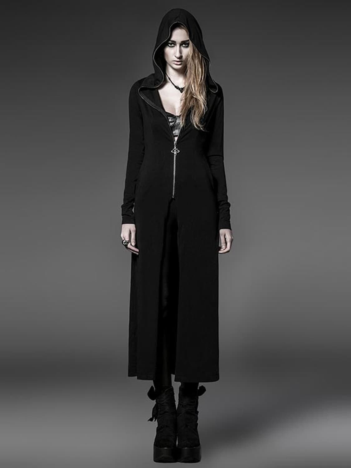 PUNK RAVE DARK SORCERESS LONG COAT  상품이미지2