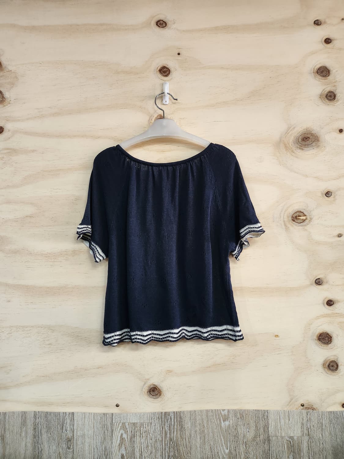 529) 여성 반팔 니트 상품이미지2