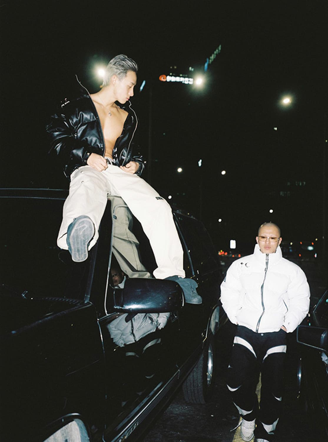 떠그클럽 래더 푸퍼 자켓 (화이트) -2size- 미착용 새상품 상품이미지6