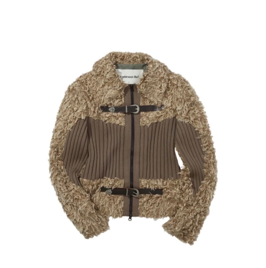 앤더슨벨 포 우먼 헤어리 올가 니트 자켓 상품이미지3