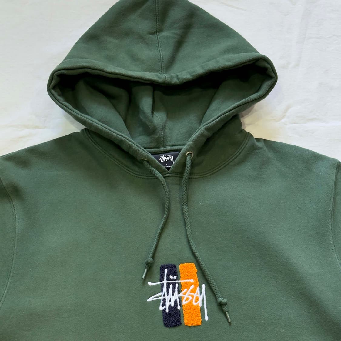 스투시 로고 후드 티셔츠 상품이미지2