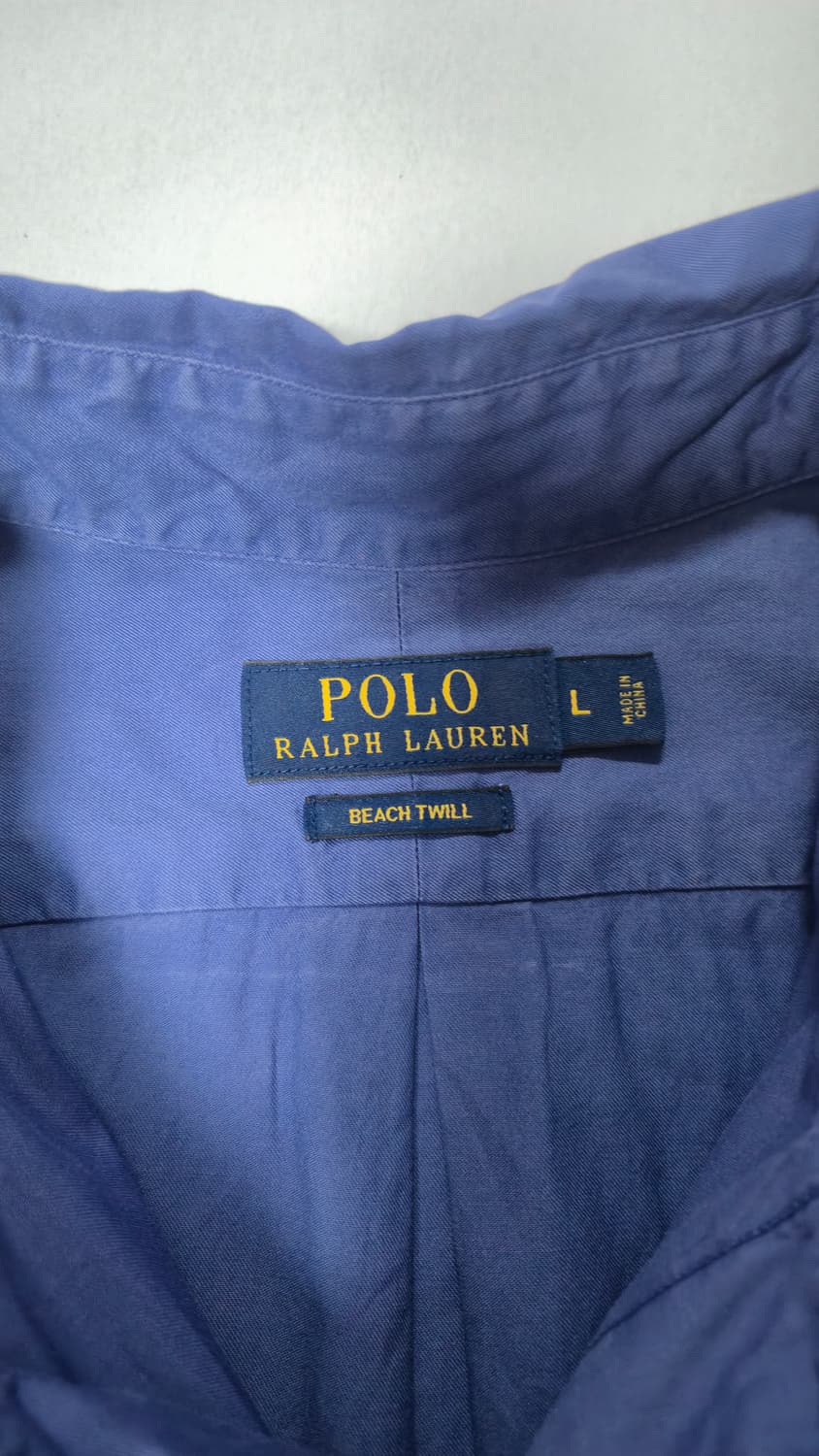 폴로 랄프로렌 블루셔츠 L 사이즈 상품이미지3