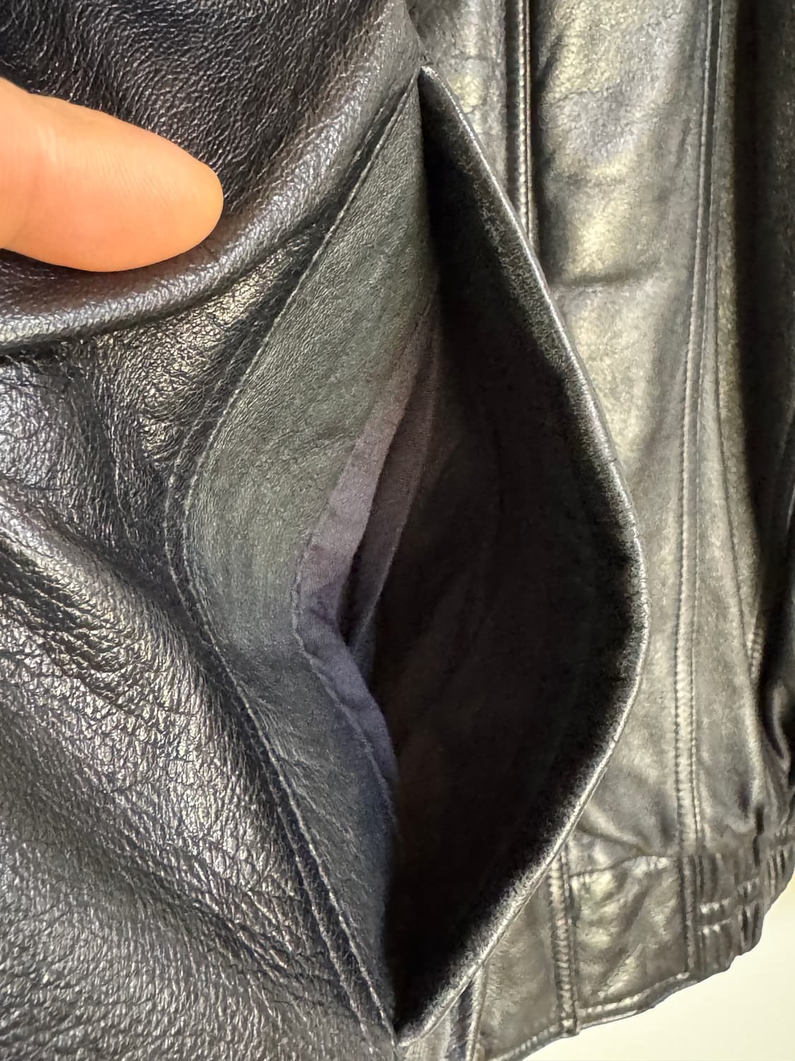 Palmary 무스탕 가죽 자켓 95 상품이미지8