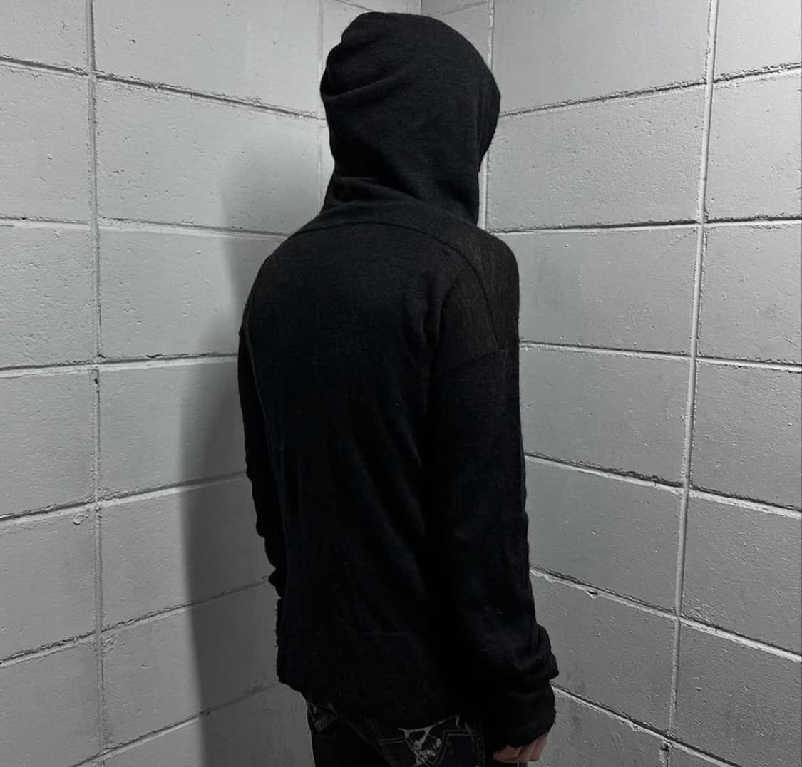 Viridianne mod drape wool hood 상품이미지2