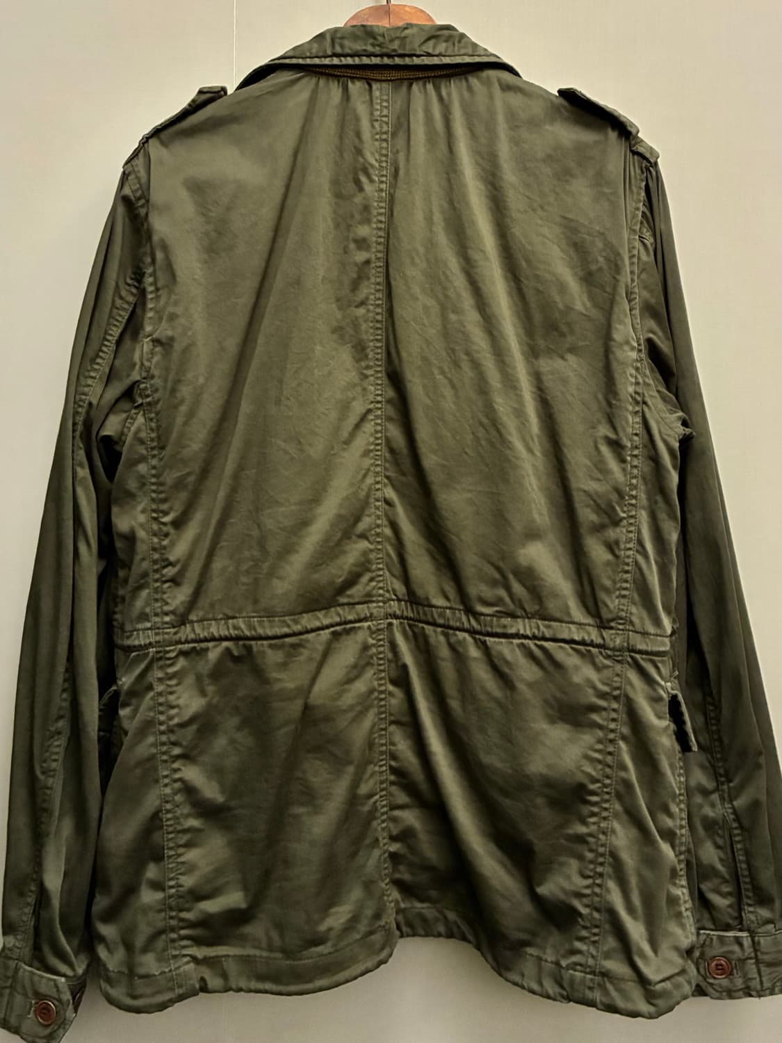 (M~L)스카치앤소다 밀리터리 가먼트다잉 m47 필드 컴뱃자켓 야상 상품이미지7