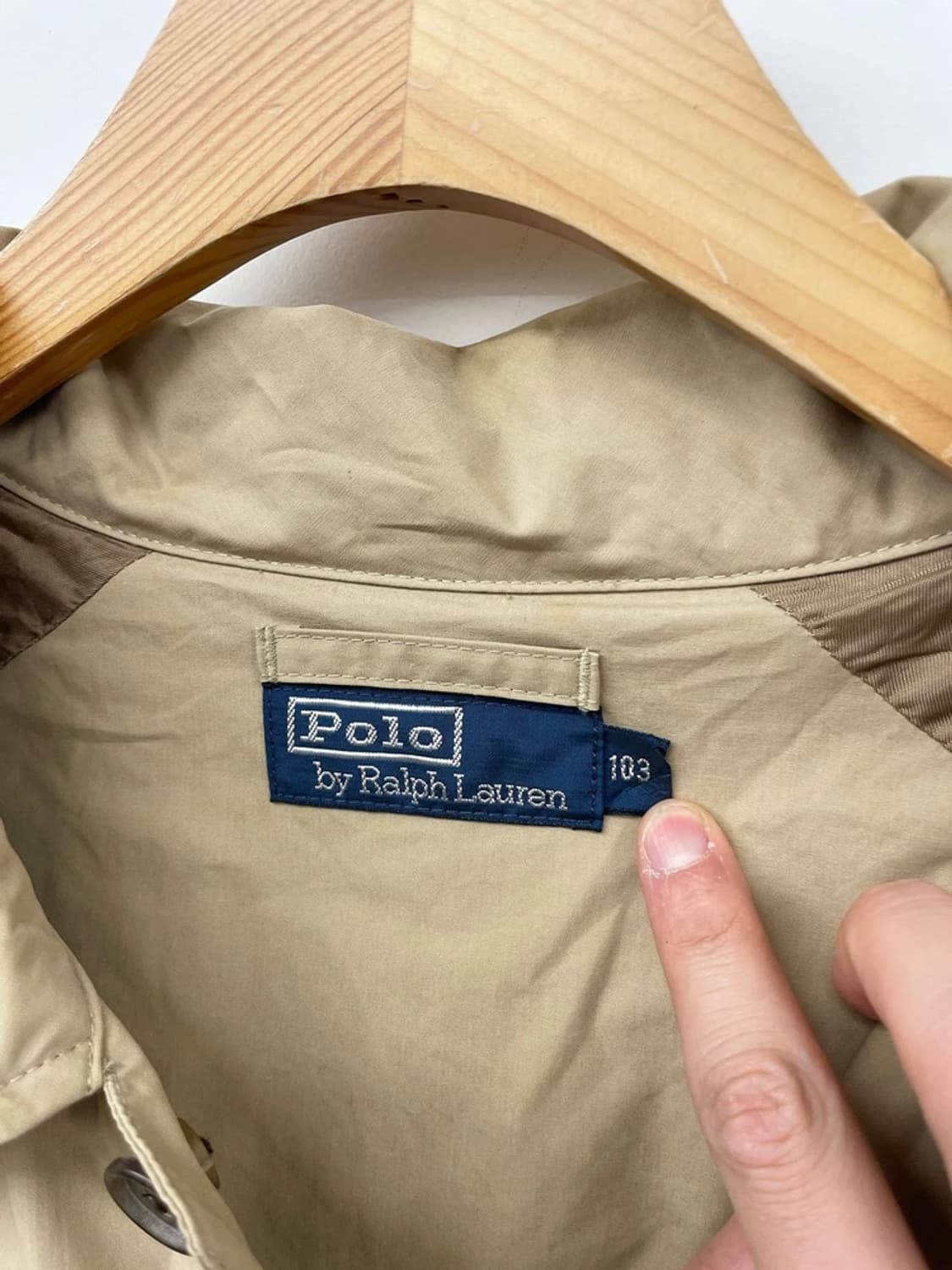 폴로 랄프로렌 벨티드 트윌 워킹 코트 PN9756 상품이미지8