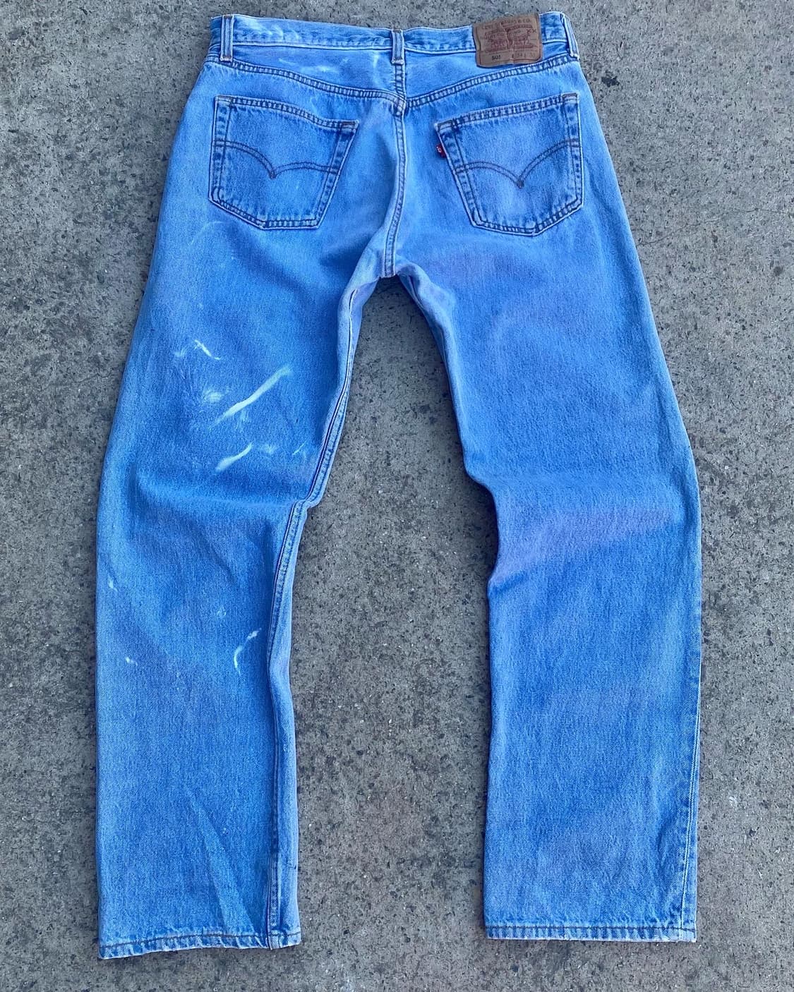 90s Levi's 501 Hard painted  상품이미지3