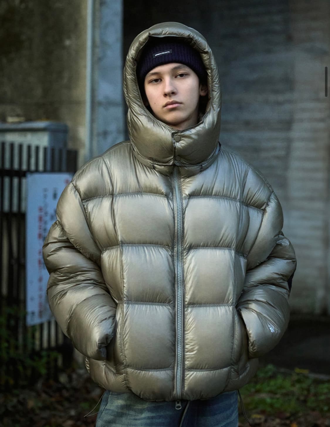 미니멀프로젝트 덕다운 패딩 상품이미지1