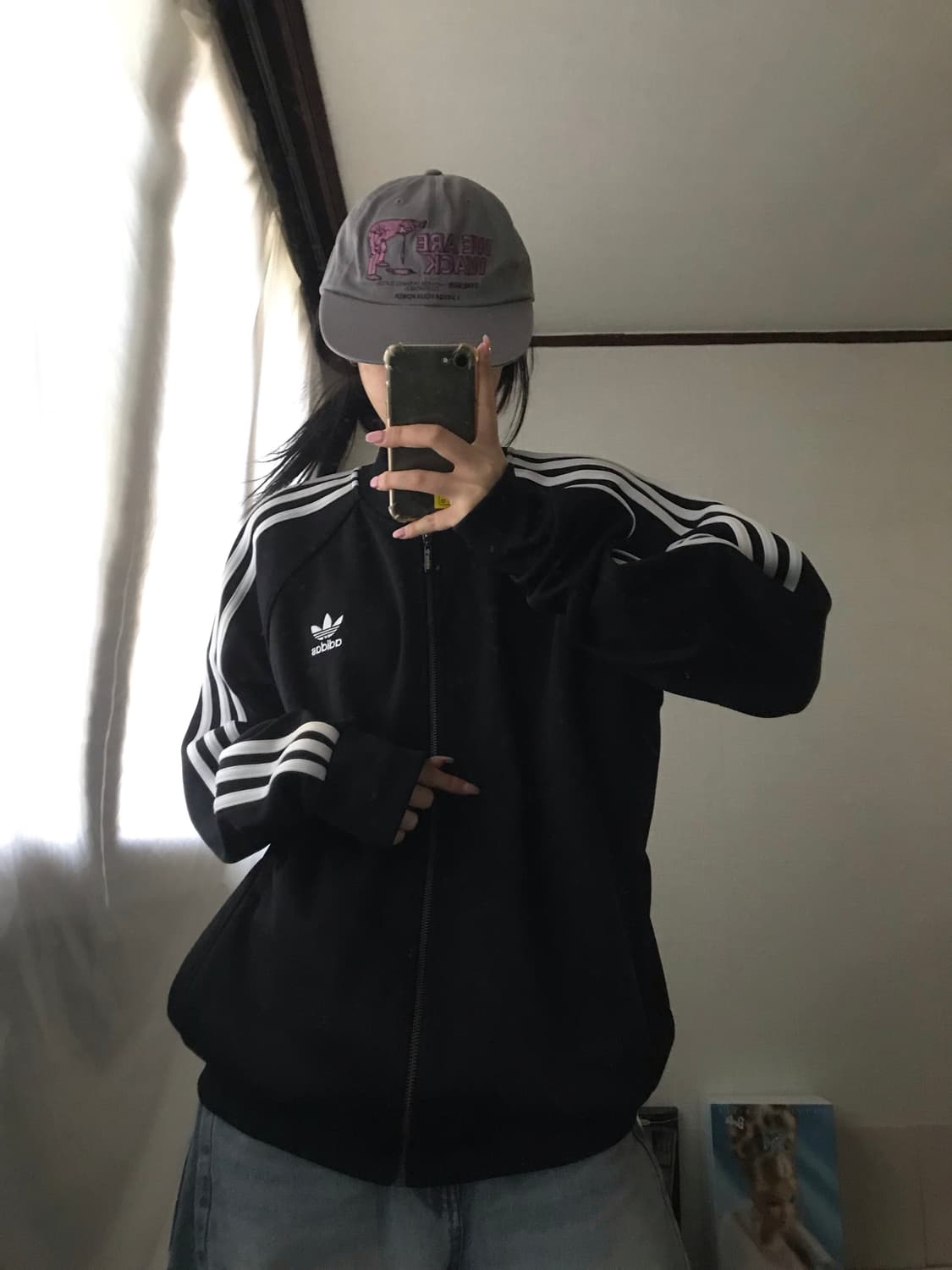 아디다스 블랙 삼선 져지 상품이미지2