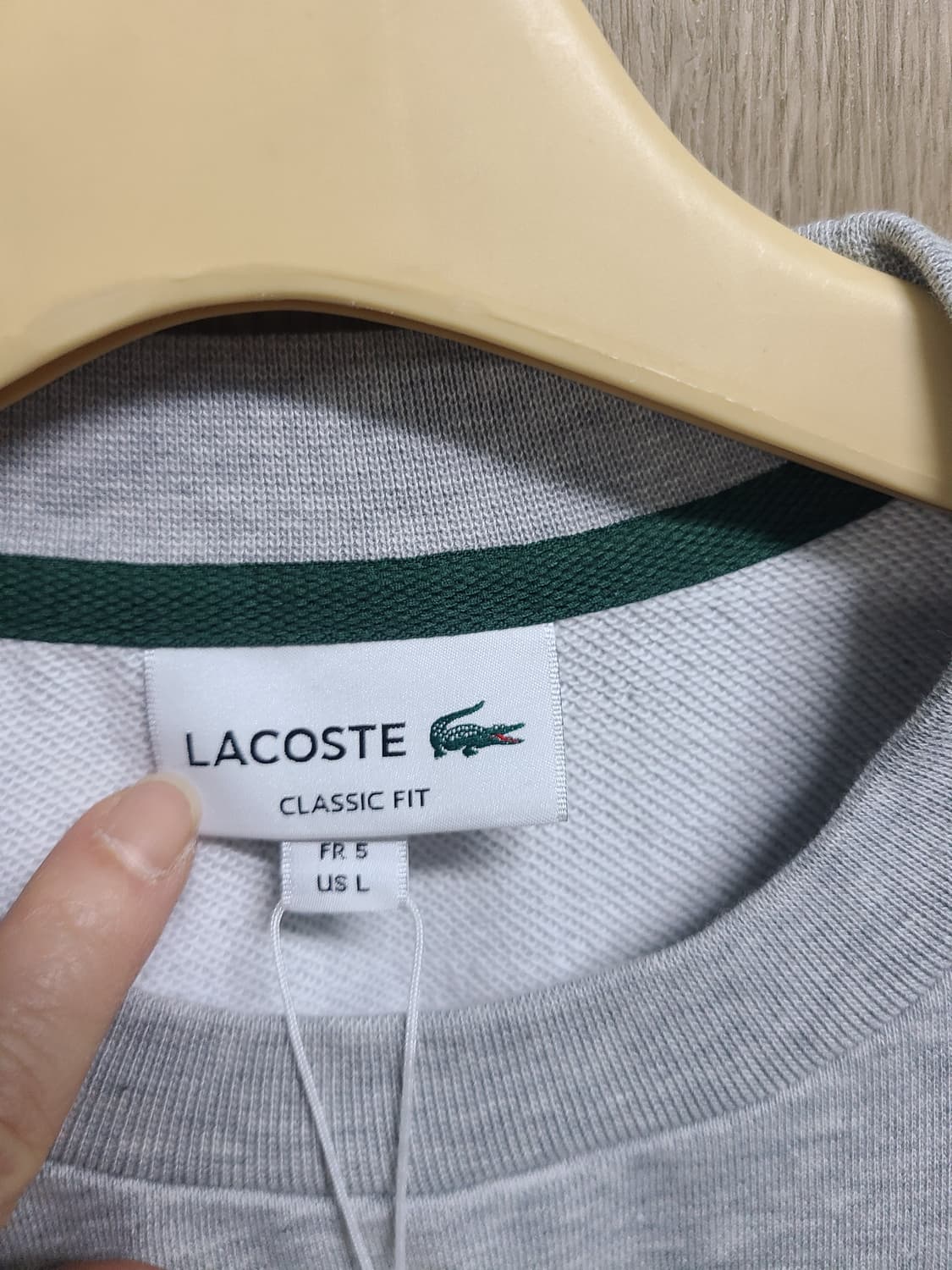 새상품 라코스테 맨투맨 105 상품이미지2