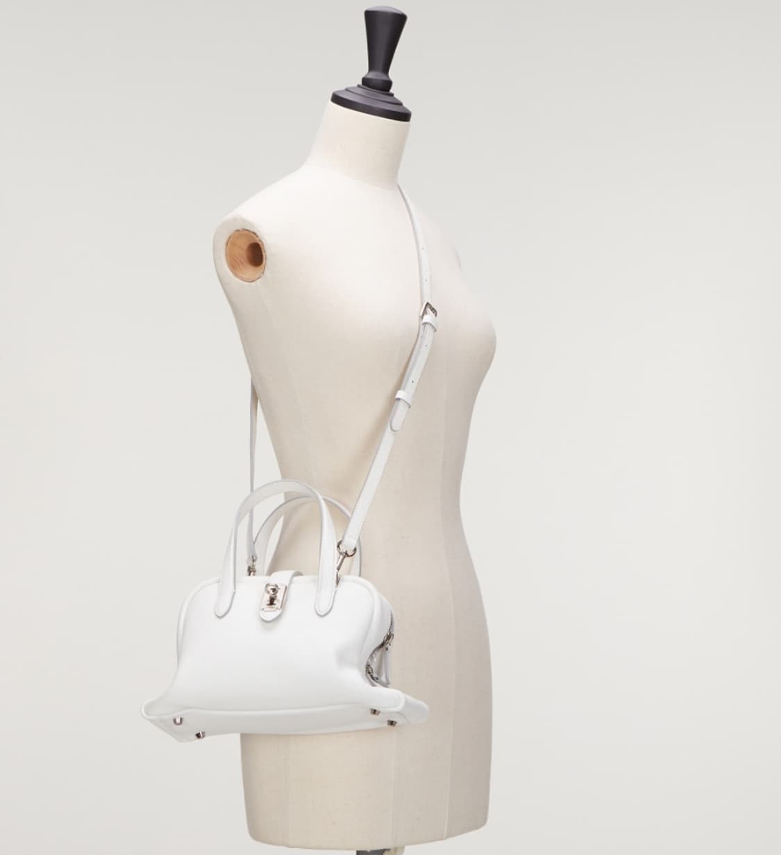 분크 토크 토트 스몰 화이트 가방 상품이미지2