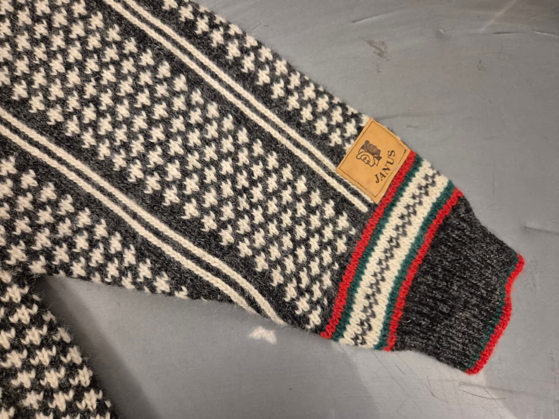 90s JANUS 노르딕 스웨터 상품이미지4