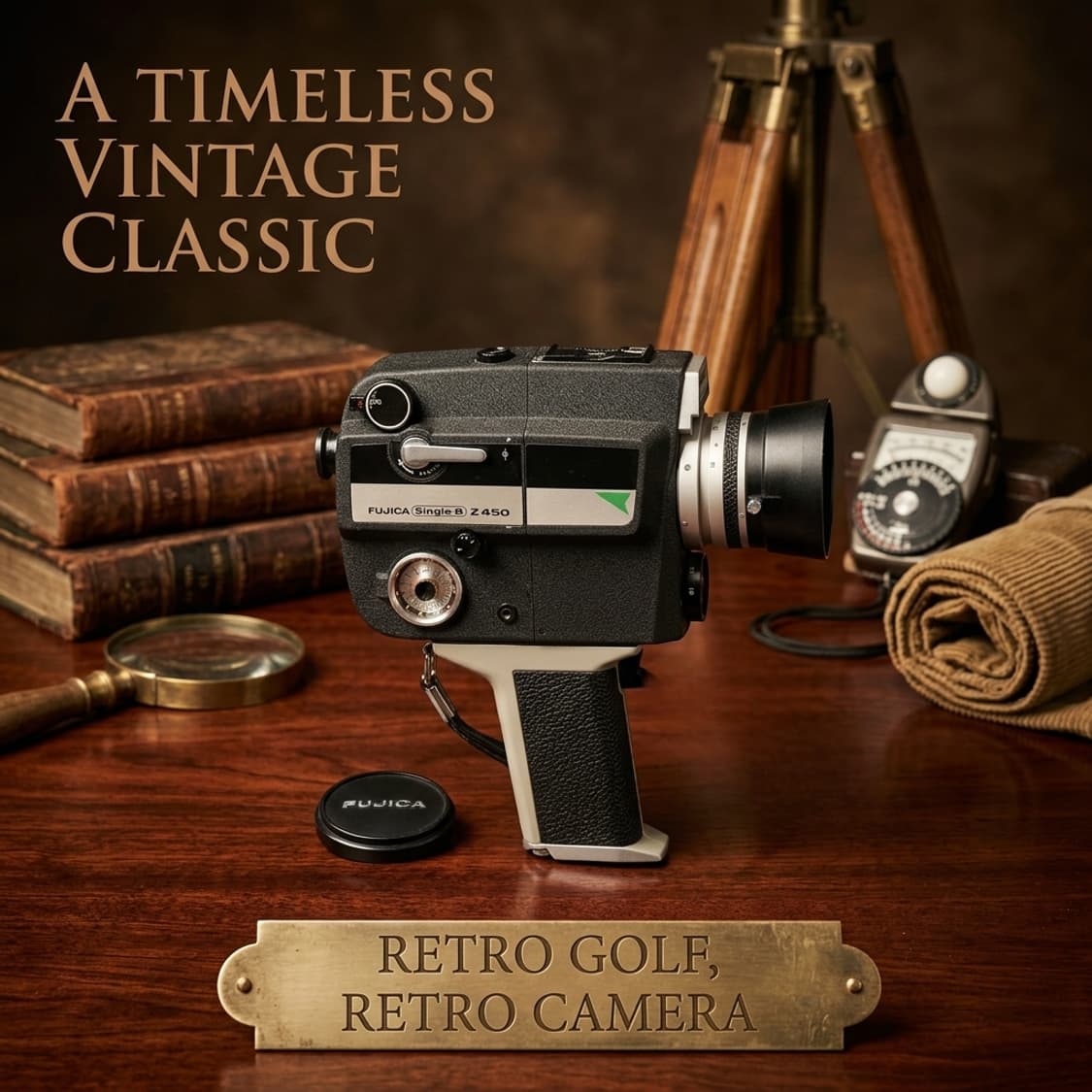 8mm 무비 영화 필름 카메라 후지카 싱글8 Z450 필카 캠코더 앤틱 상품이미지1